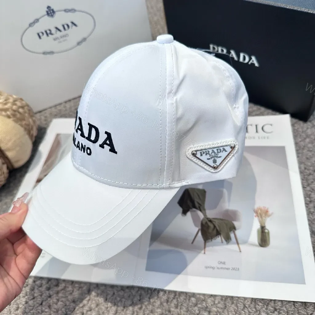View 4 of White Cap + Premium Fabric + Minimalist + Subtle Branding + Baseball Cap