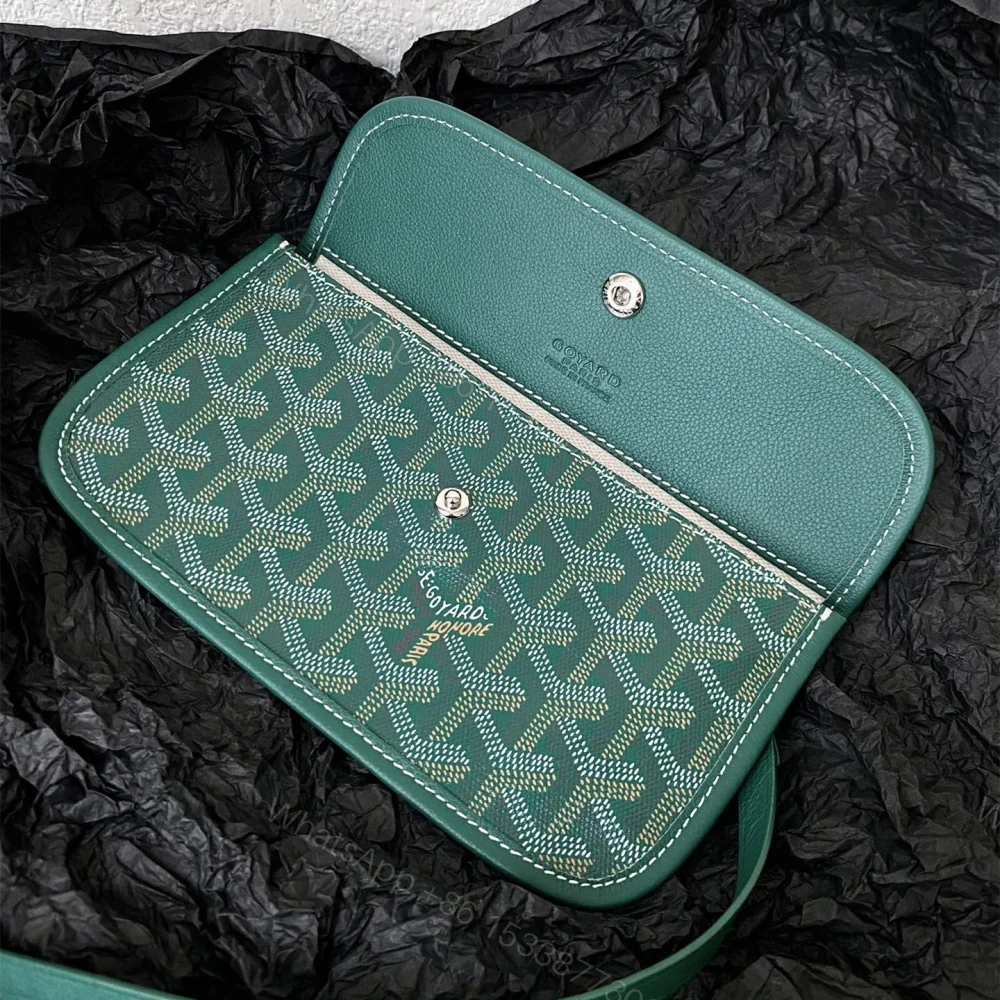 View 7 of 高仿Goyard*STLOUIA滿印Tote購物袋綠色中號免檢版
