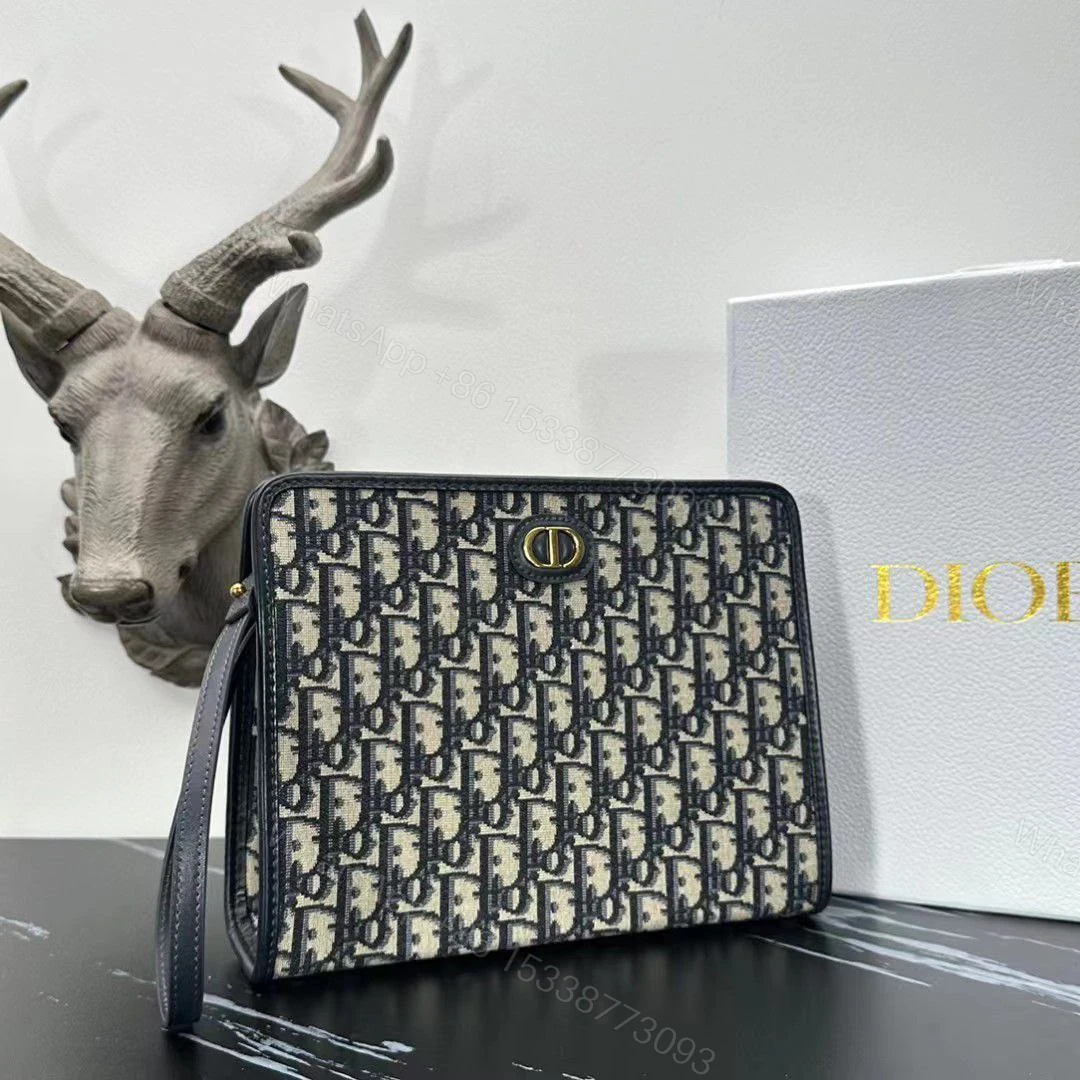 Christian Dior Oblique 30 Montaigne Pouch — view 1