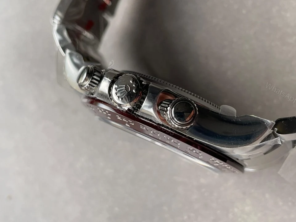 View 8 of Clean Factory 1:1 Rolex Daytona 116506 50th Anniversary Best Edition Ice Blue Dial Lume Markers SA4130 V2