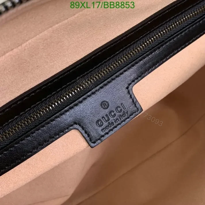 View 11 of Gucci Faux GG Marmont White Top Handle Bag BB8853