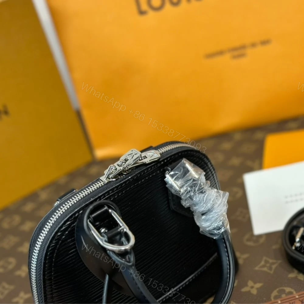 View 5 of Louis Vuitton Nano Alma Bag Black 18Cm M81945