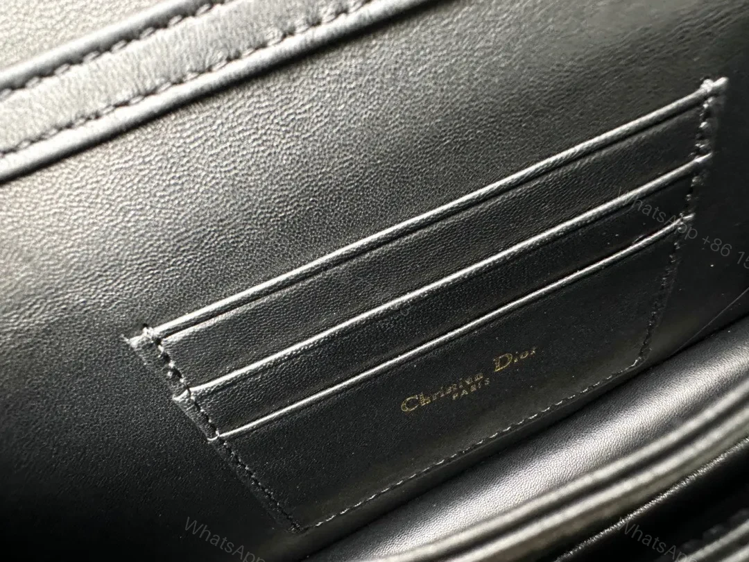 View 3 of Dior Women’s Super Handbag Black Crossbody Bag 21×11.5cm