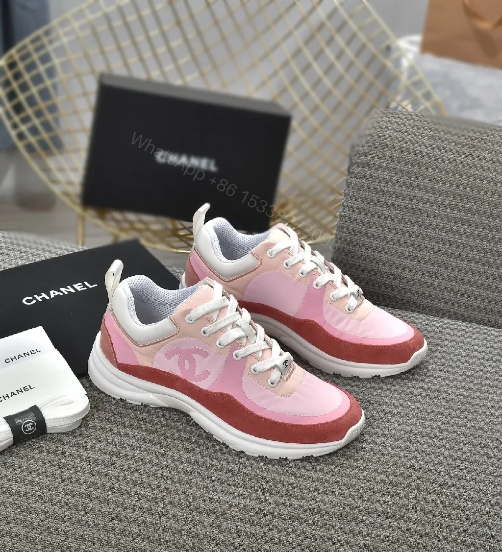 View 8 of Pink Suede & Leather High-Top Sneakers with Cushioned Comfort