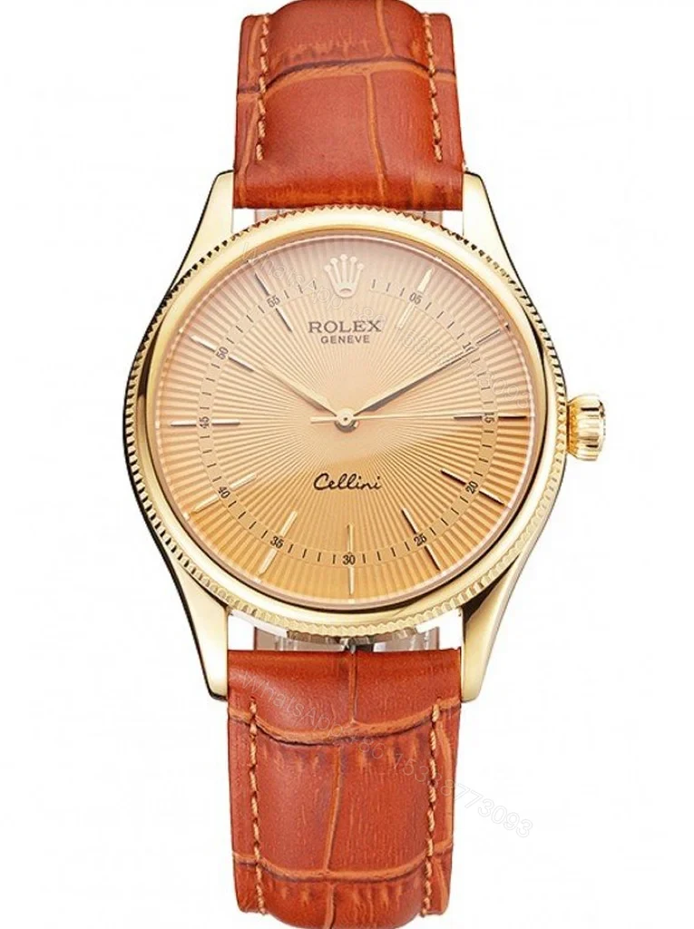 Superclone Rolex Cellini Gold Dial REP016808 — view 1