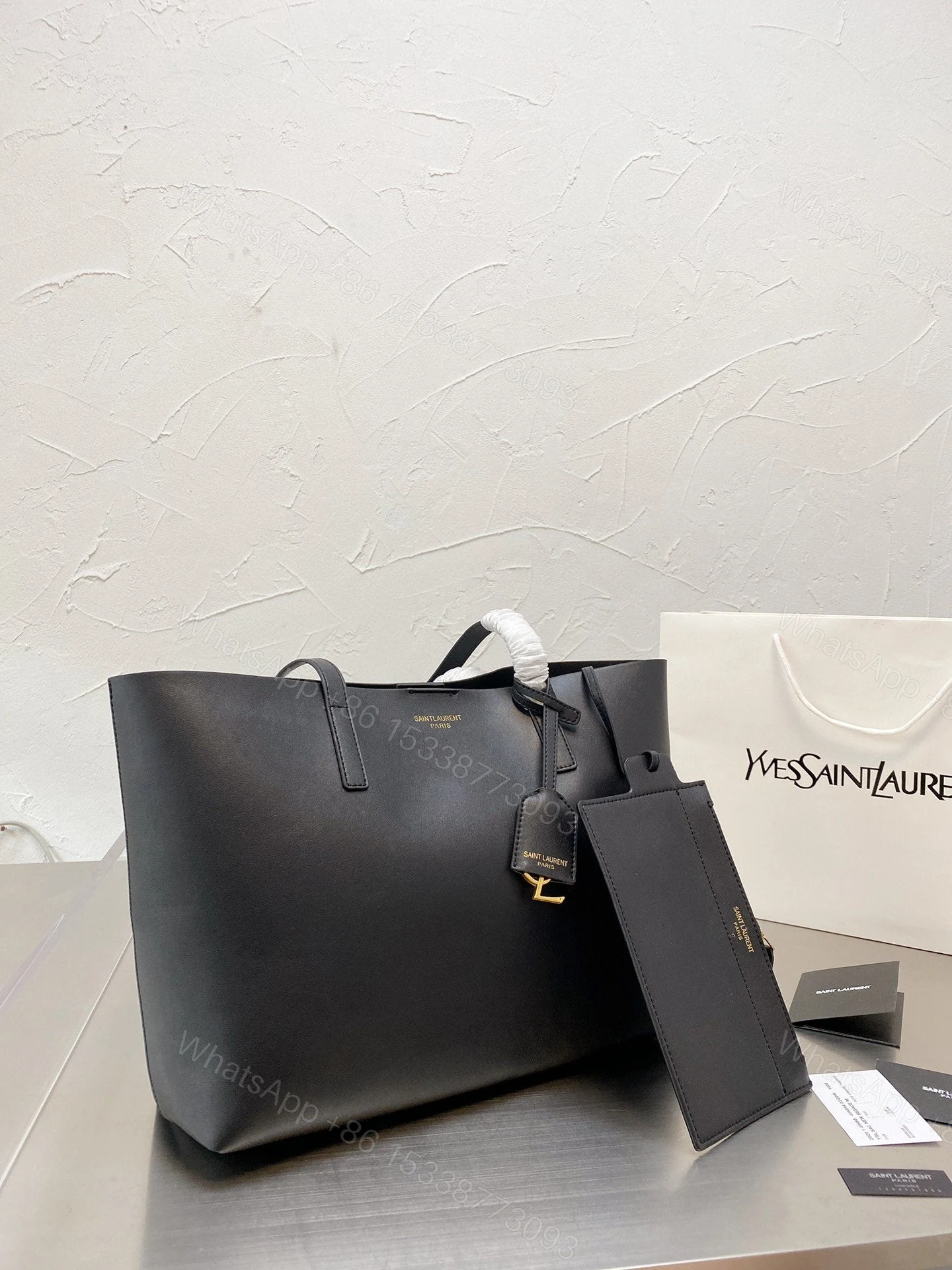 View 6 of Saint Laurent YSL Shopping Bag