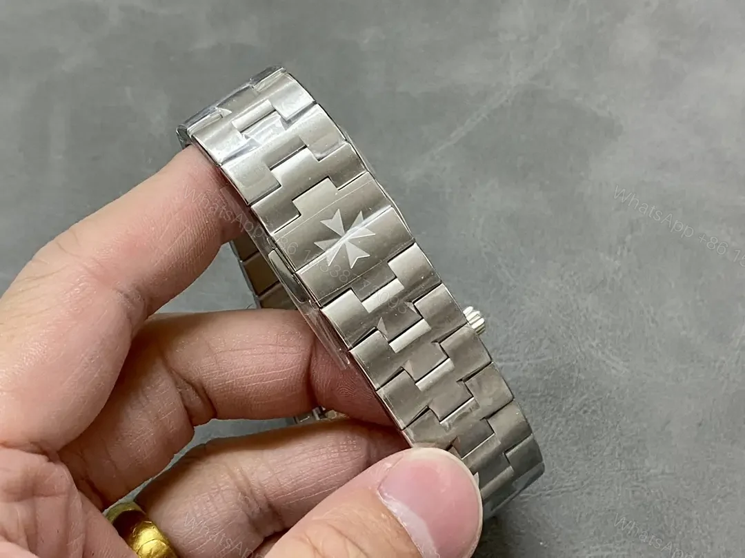View 8 of Vacheron Constantin Overseas Date Stainless Steel Blue Dial 4500V/110A-B128