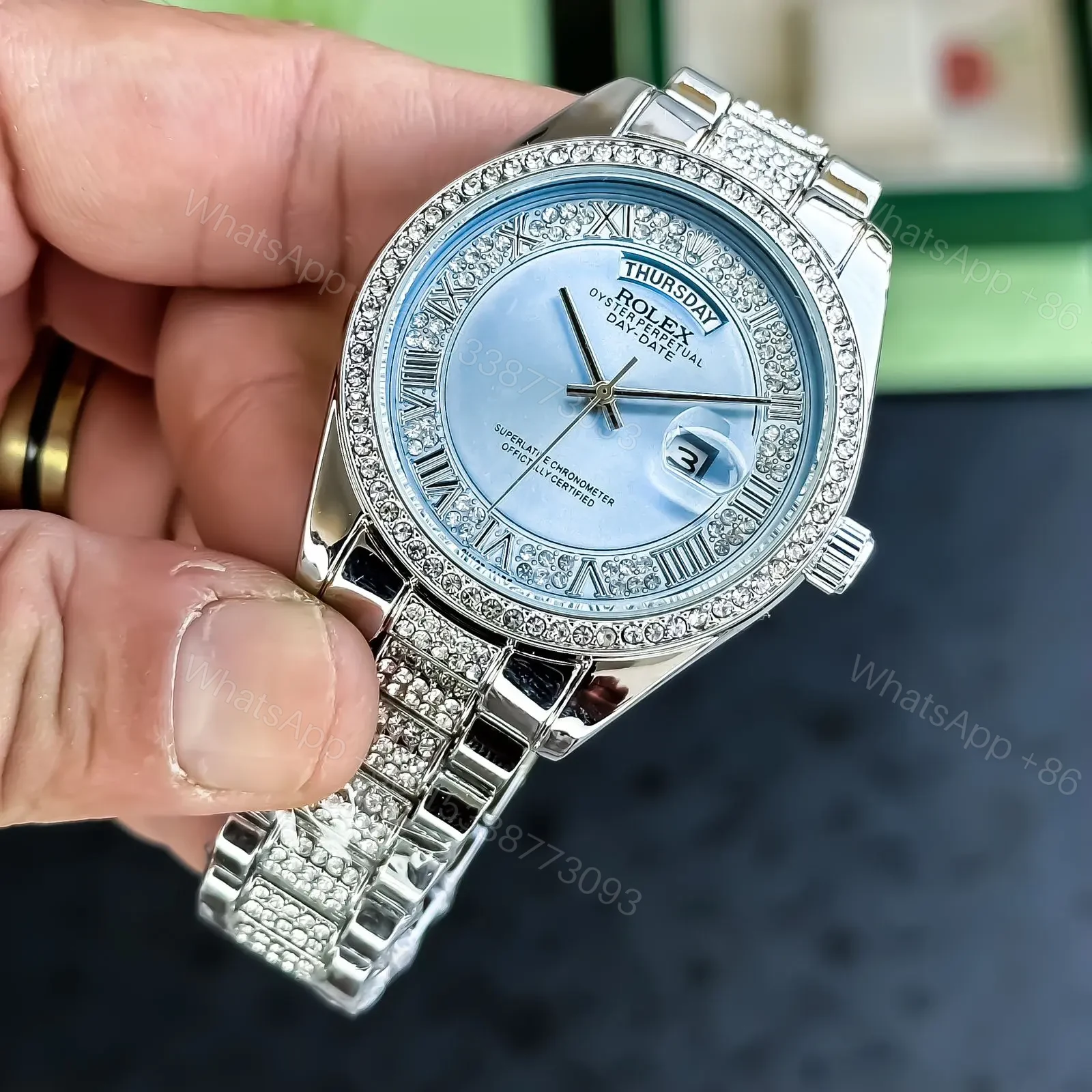 View 3 of Rolex Diamond Rolex Zoom