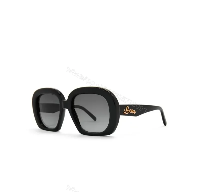 View 7 of Loewe-Inspired Blush Acetate Oversized Square Sunglasses