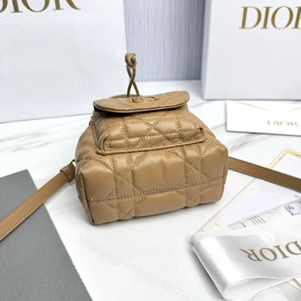 View 8 of Warm Quilted Bucket Bag - Gold Hardware Everyday Luxury