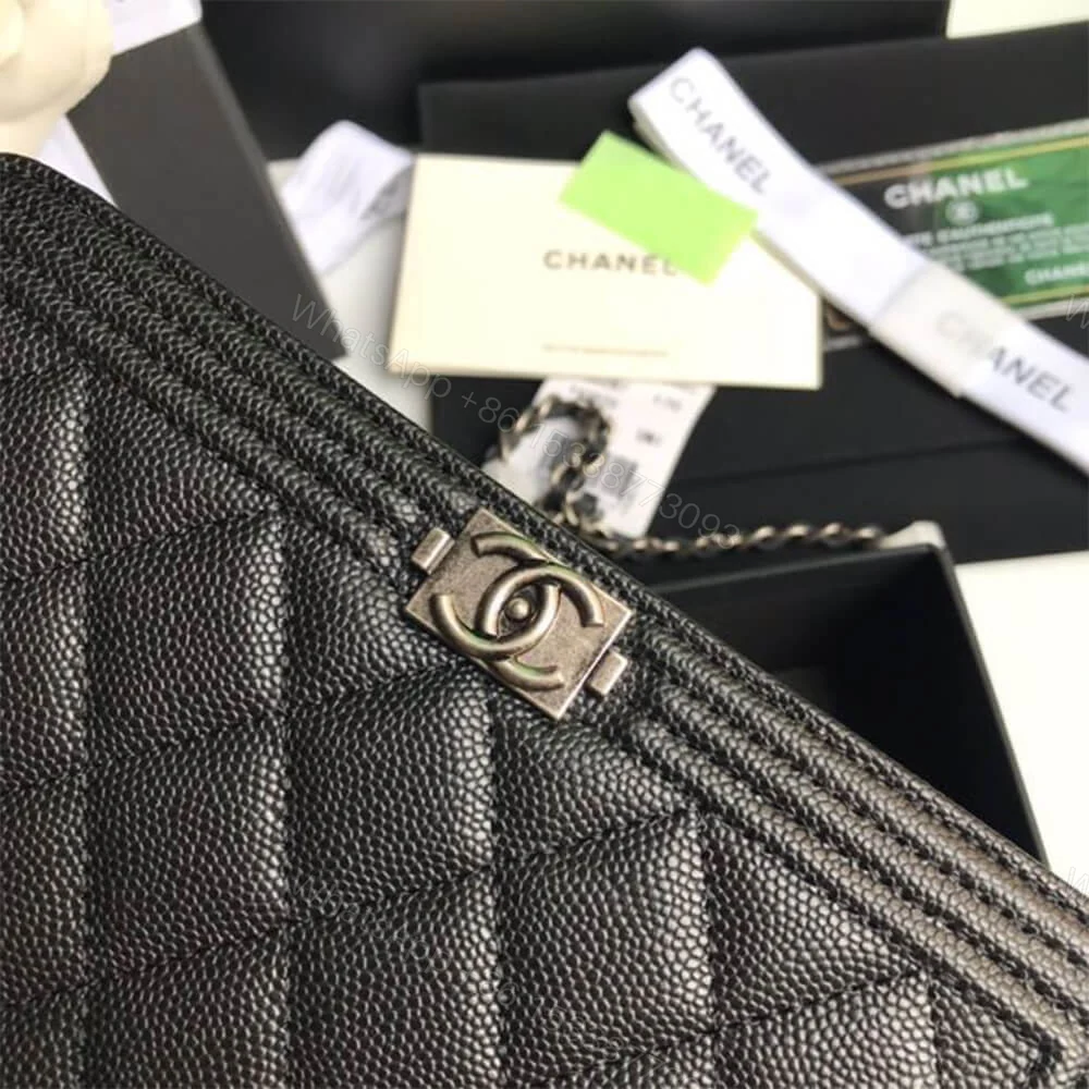 View 6 of Chanel BOY CHANEL Wallet On Chain