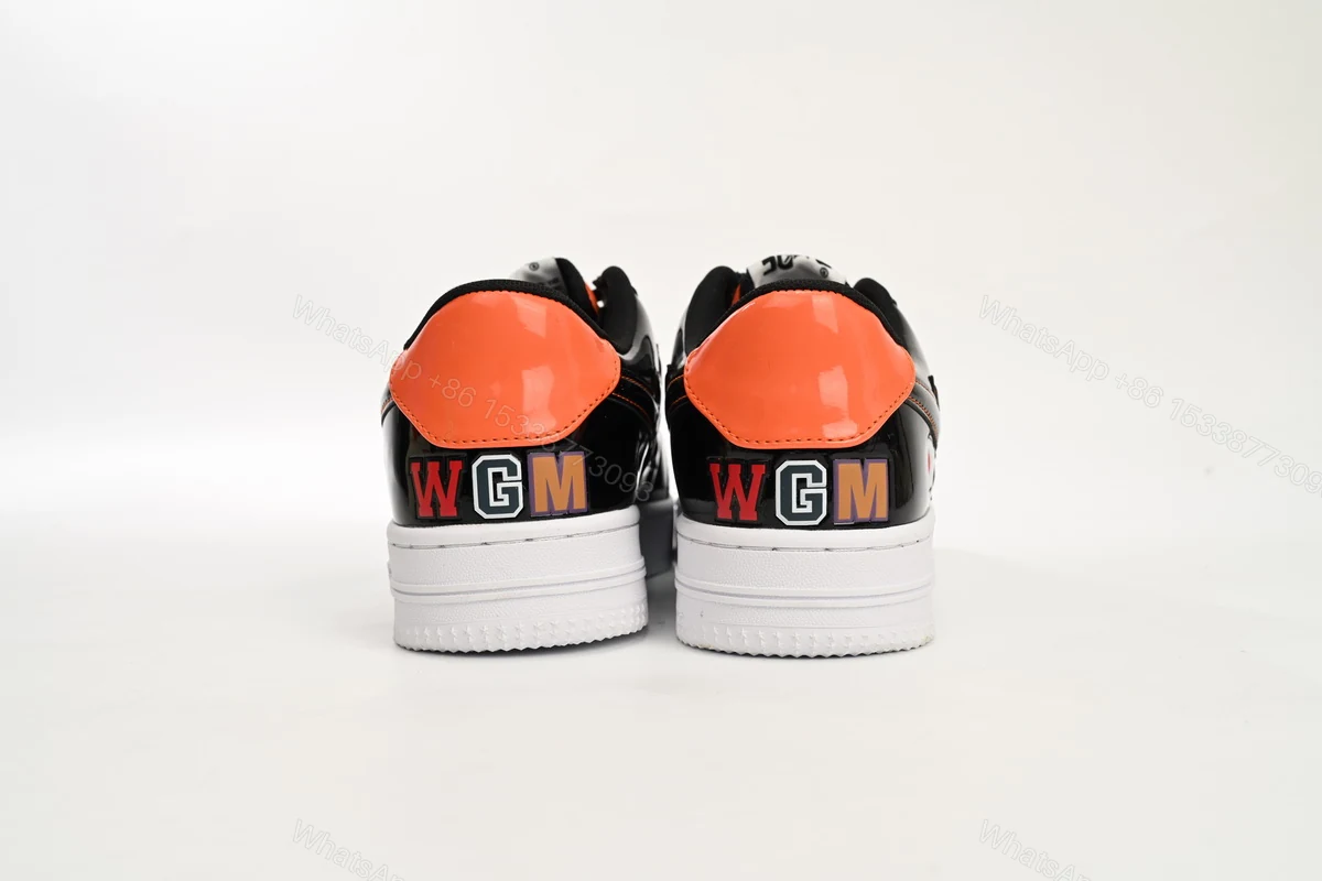 View 11 of A Bathing Ape Bape Sta Low Mad Shark Orange Shark