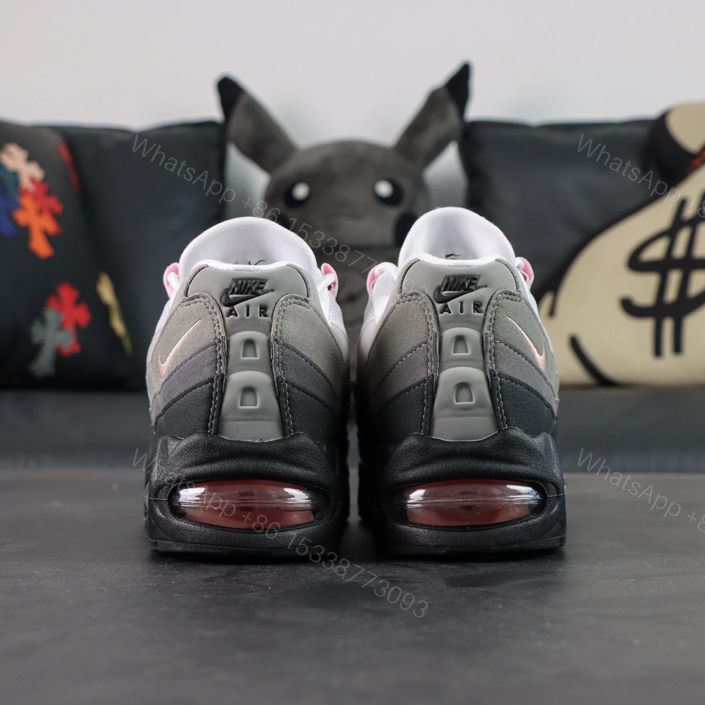 View 7 of Air Max 95 OG Grey Pink