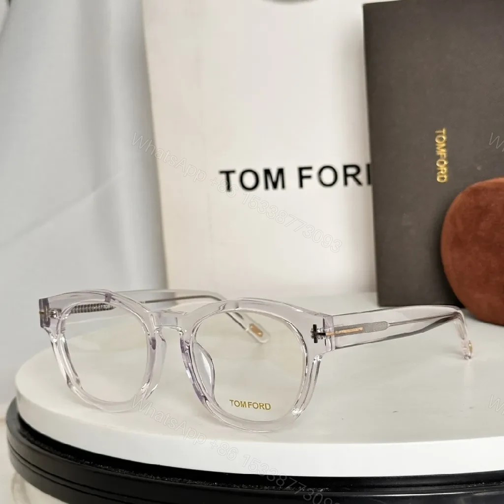 View 2 of Luxury Round-Frame Eyewear: Subtle Gold Accents, Lightweight Acetate