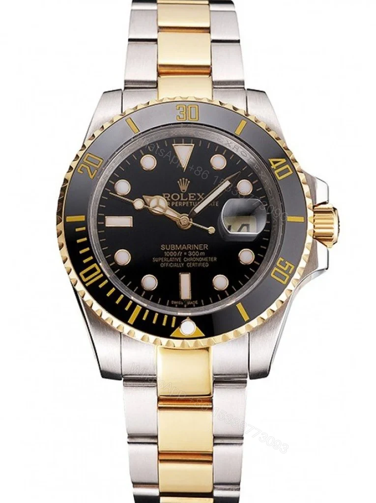 Superclone Rolex Submariner Black Dial PR16233BG — view 1