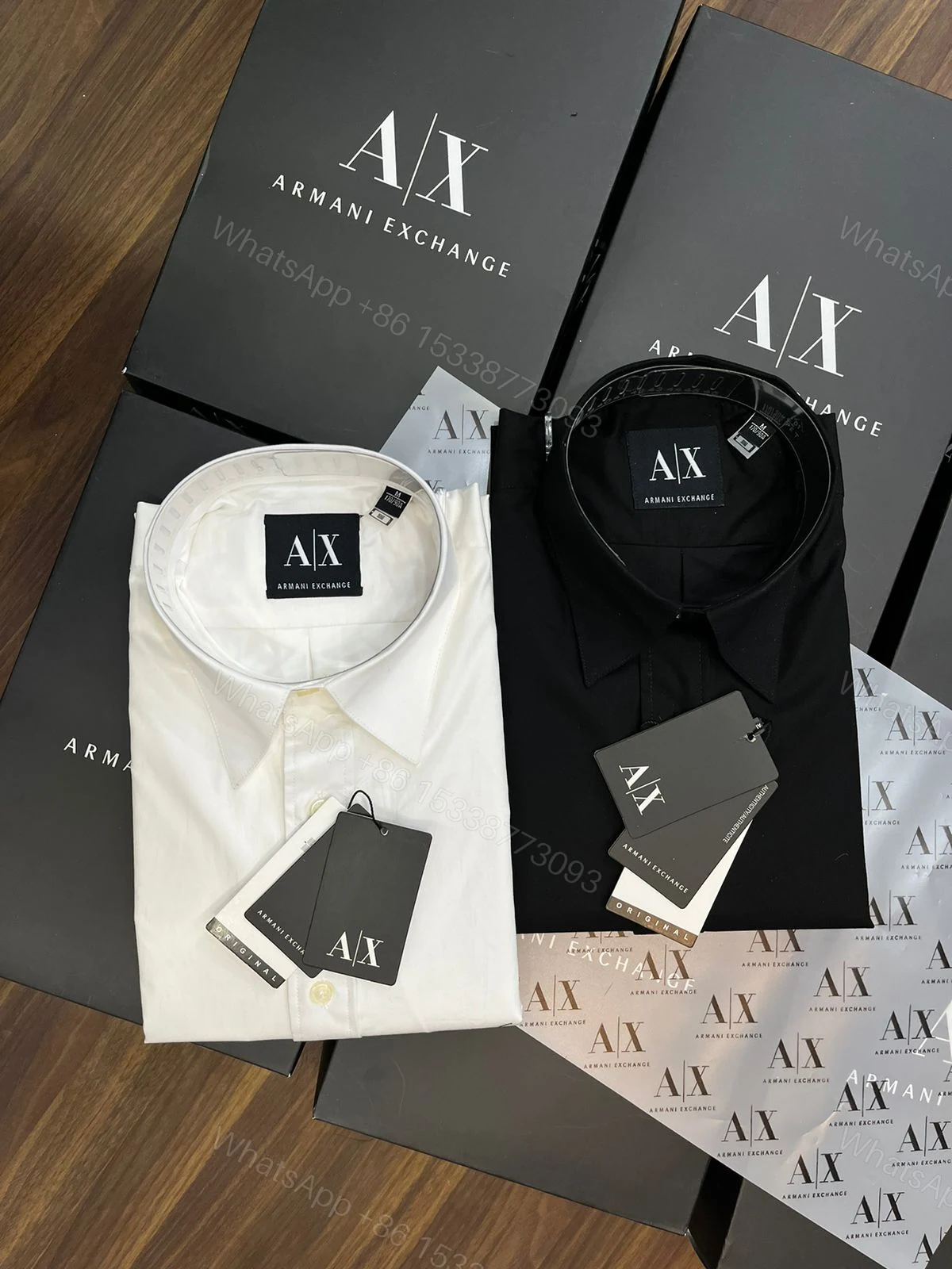 BUY FIRST COPY ARMANI EXCHANGE PREMIUM ORIGINAL 2025 SHIRTS — view 1