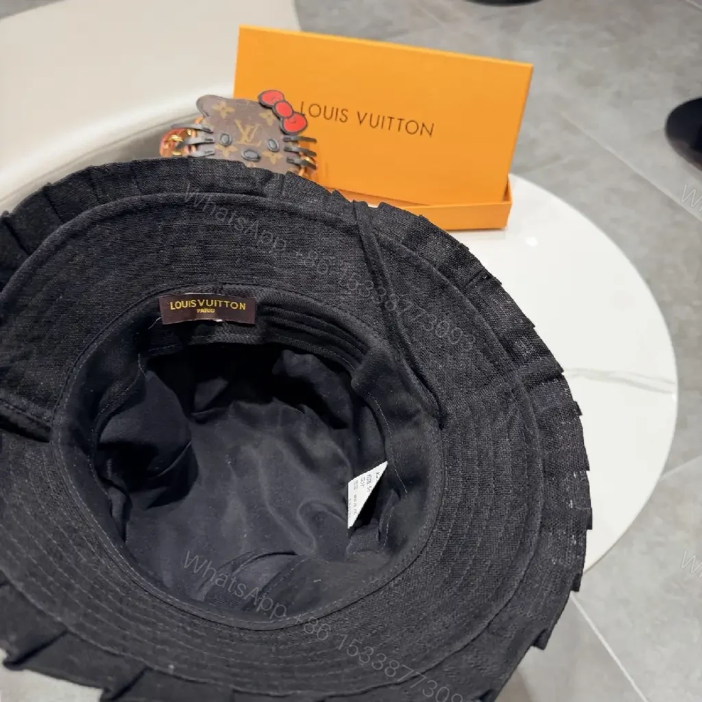 View 5 of Chic Structured Bucket Hat with Premium Emblem
