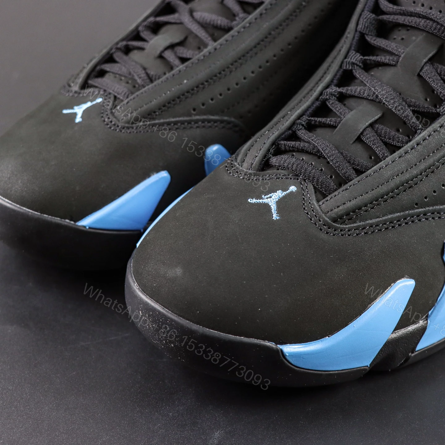 View 4 of Air Jordan 14 Retro University Blue
