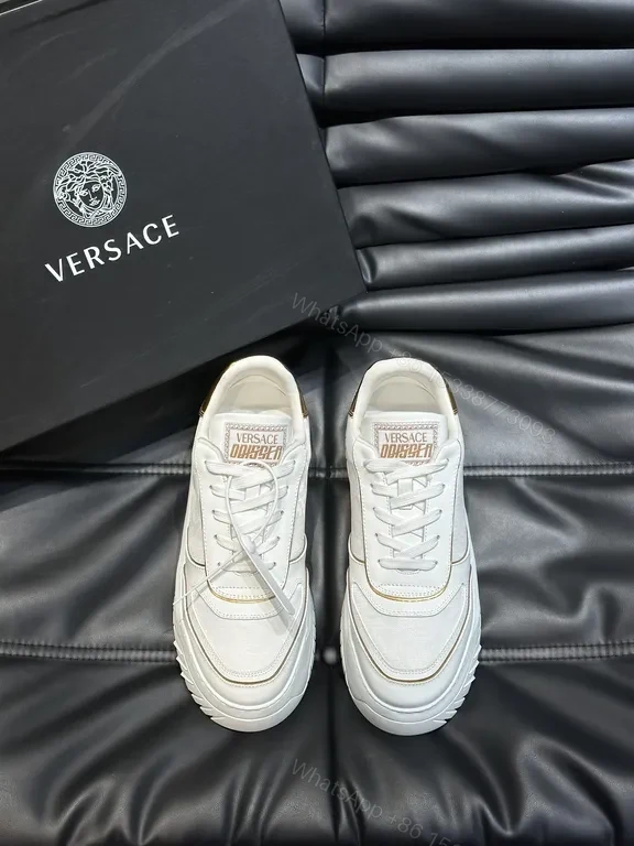 Versace-Inspired Chunky Trainers: Luxury Comfort Sneakers — view 1