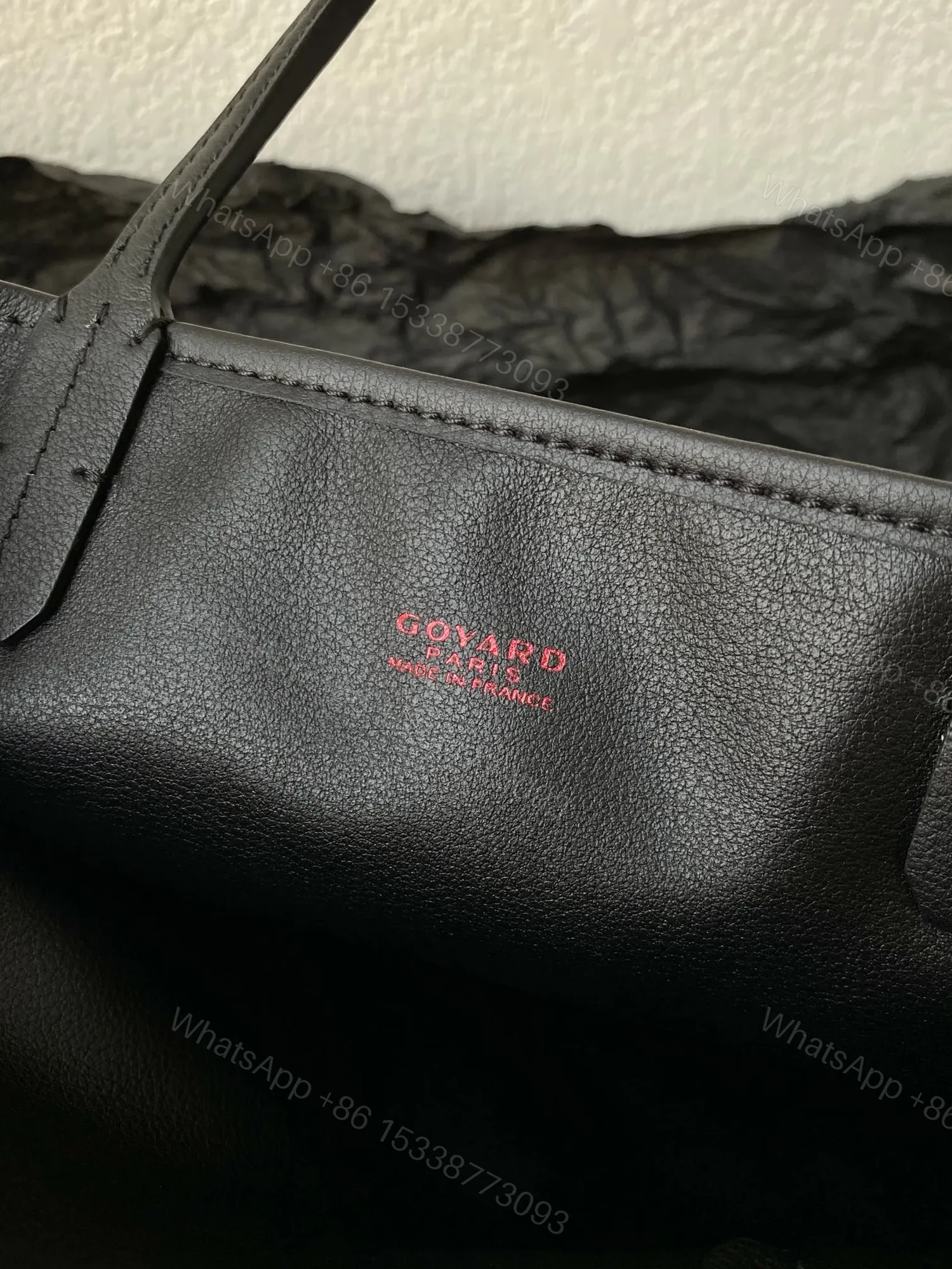 View 6 of GOYARD Goyardine Reversible Mini Anjou Black 1661918