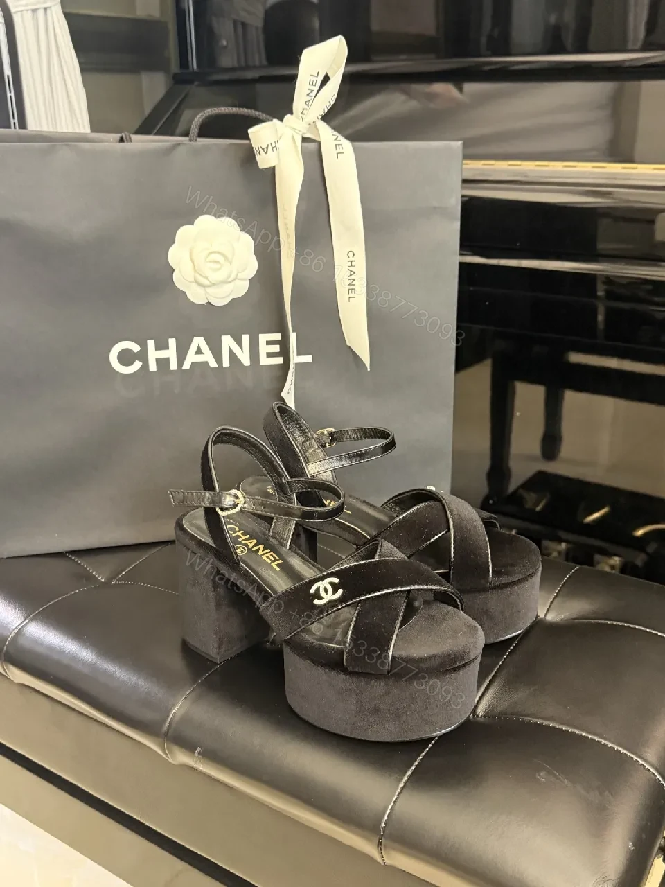 Black Suede Platform Sandals – Luxe-Chic Everyday Elevation — view 1