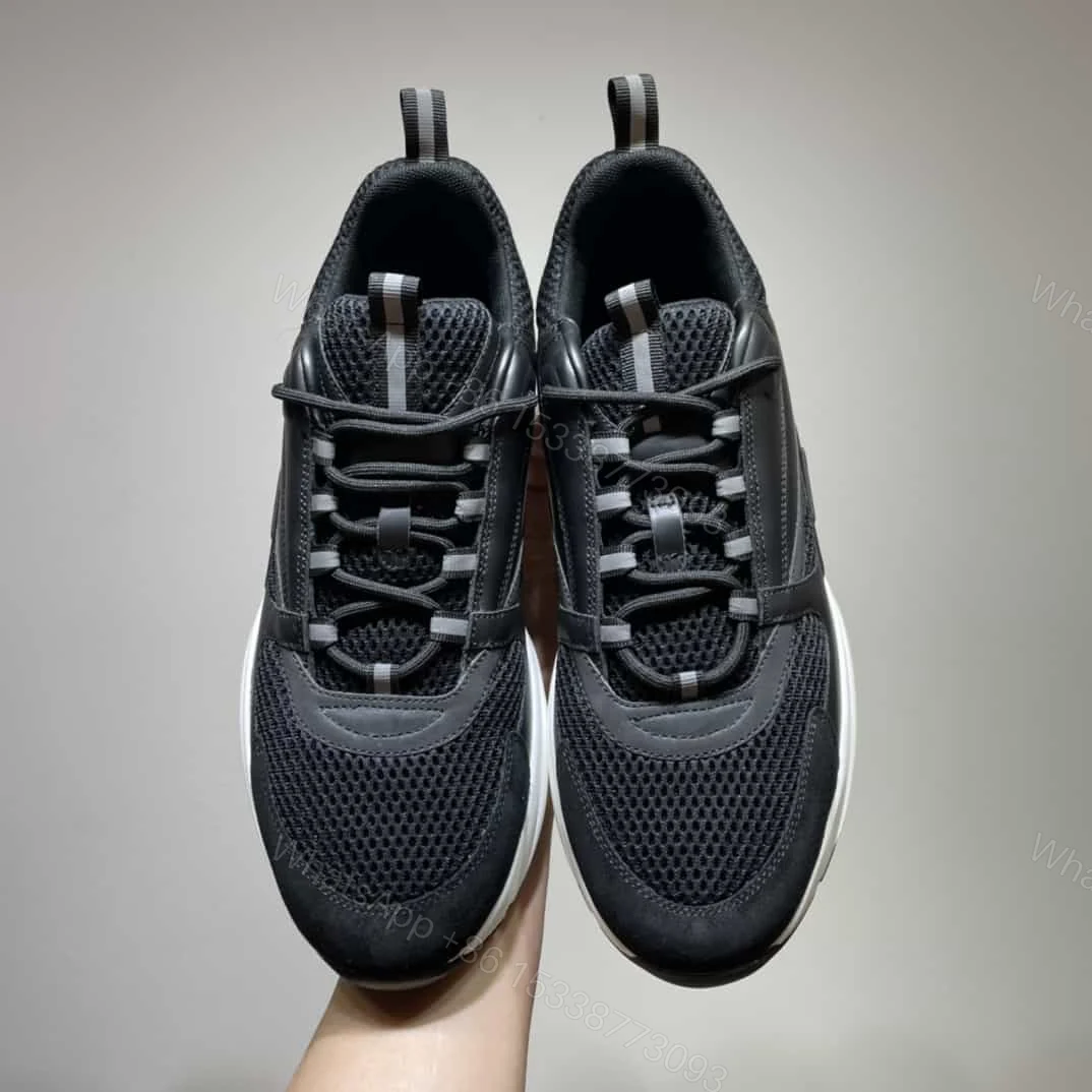 View 8 of B22 SNEAKER TECHNICAL MESH WITH AND CALFSKIN – CD117
