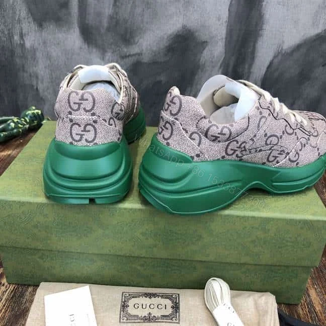 View 3 of Men’s Gucci 100 Rhyton sneaker – GC97