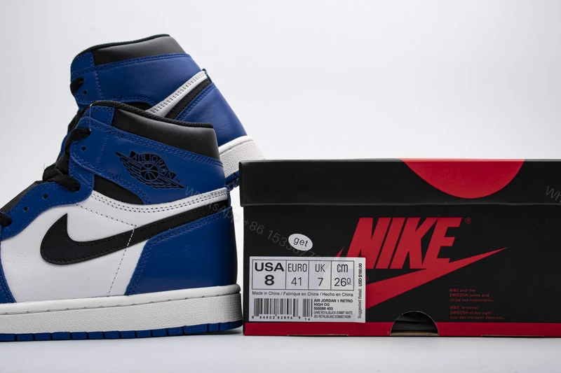 View 10 of Air Jordan 1 Retro High Game Royal 555088-403