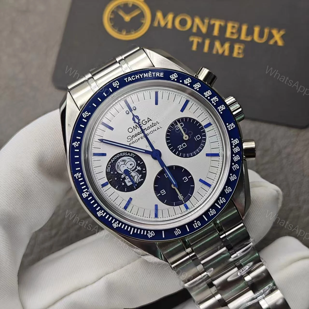 View 16 of Super Clone Omega Speedmaster Snoopy Replica
