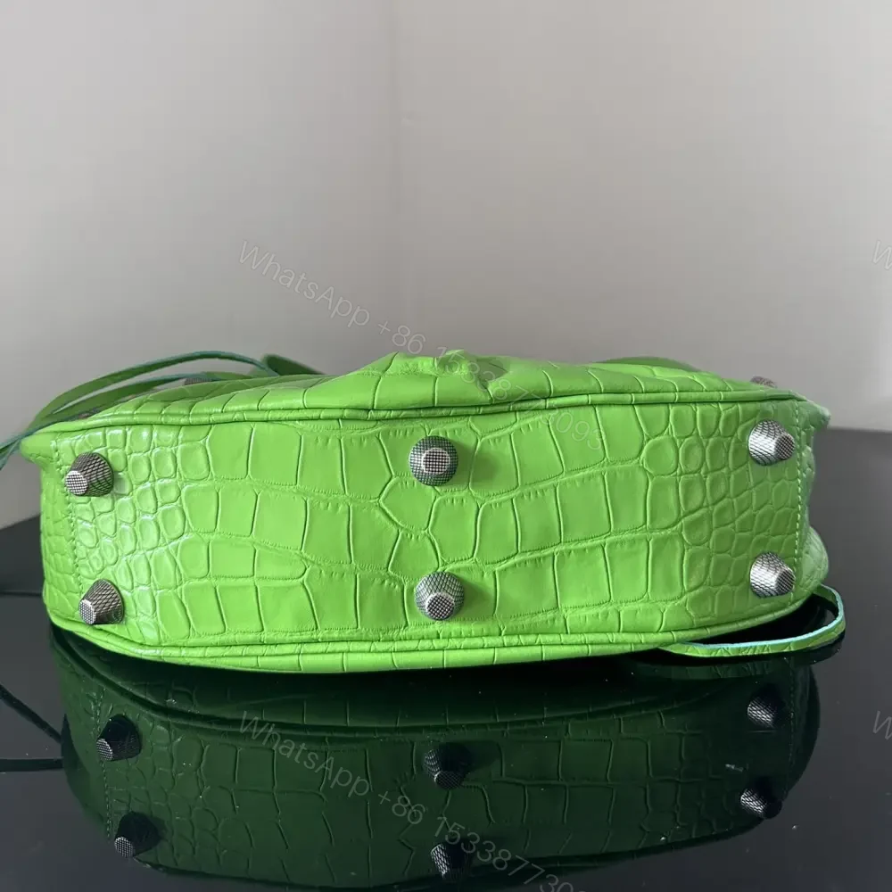 View 7 of 高仿Balenciaga*LeCagole系列餃子包蘋果綠S