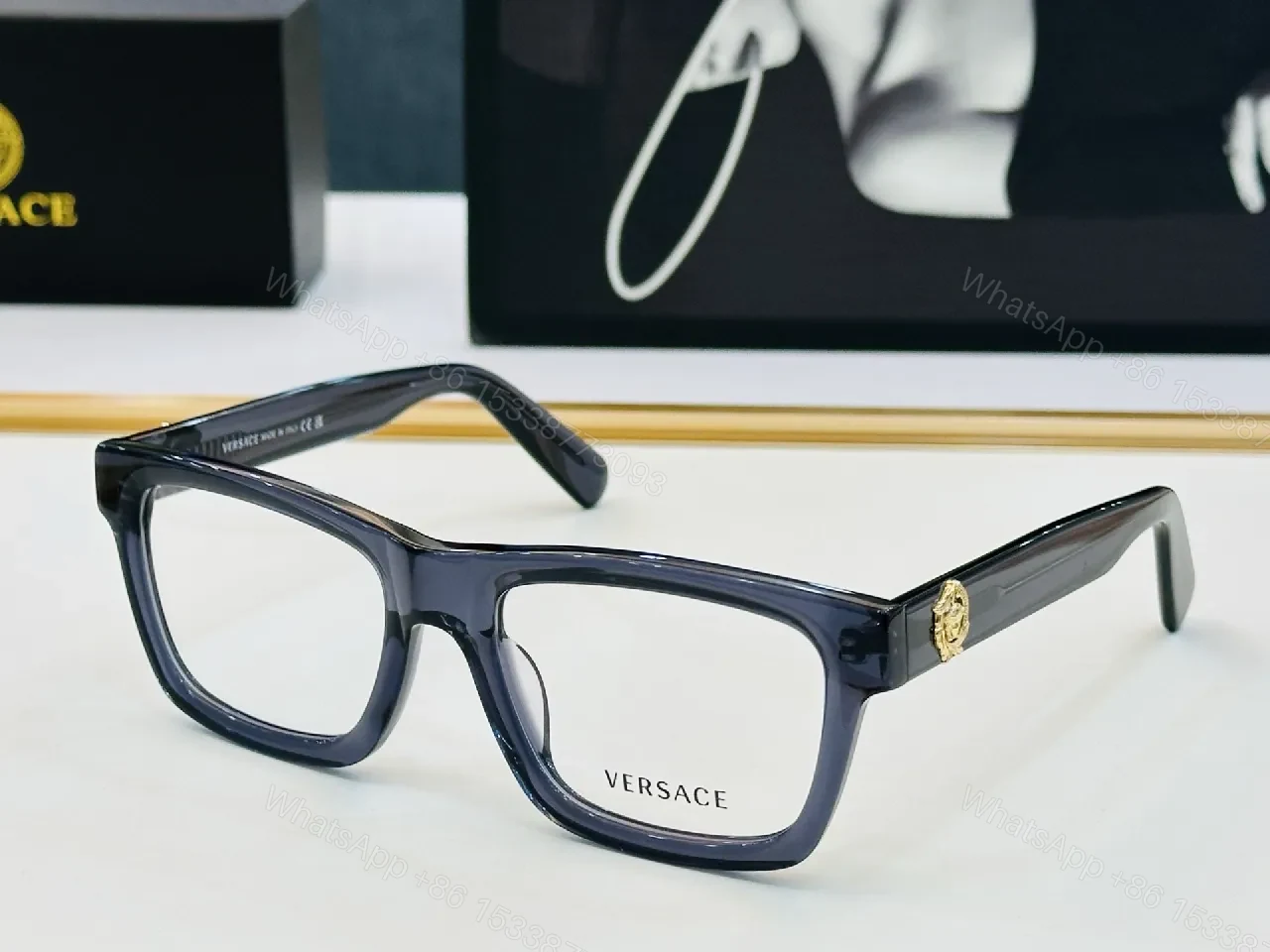 View 2 of Black Acetate Eyewear - Bold Everyday Chic, Luxe Ready