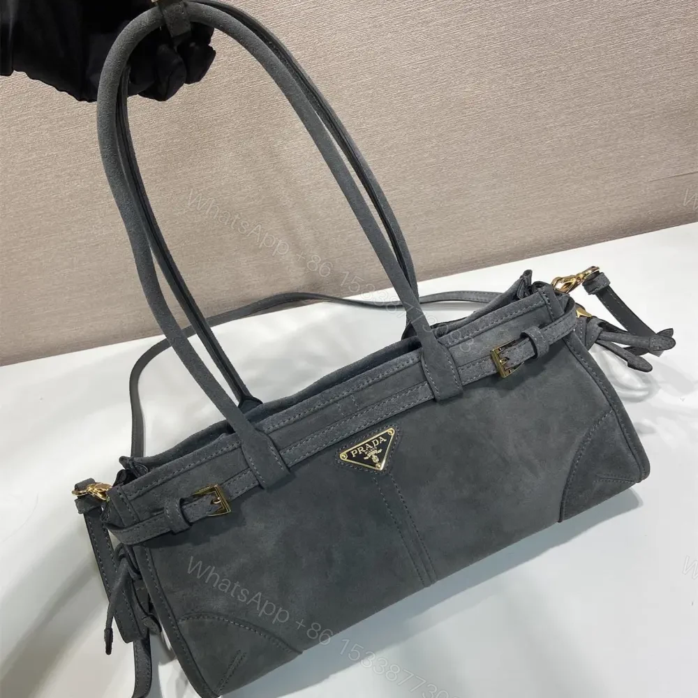 View 4 of 高仿Prada*Bonnie系列1BA426手提單肩包空軍藍小號免檢版