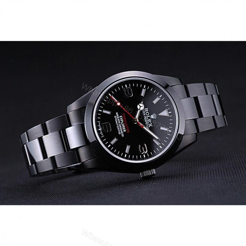 View 4 of Replica Rolex Explorer Black Dial 622549