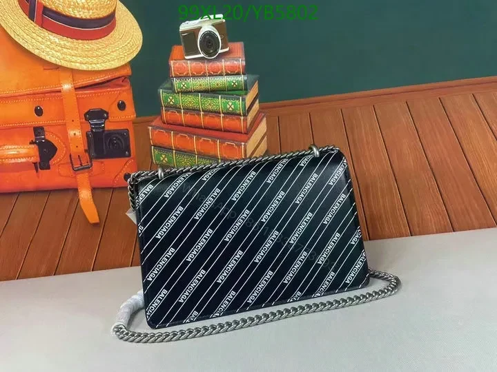 View 2 of Gucci X Balenciaga Dionysus Black & White Collaboration Bag QL29FT