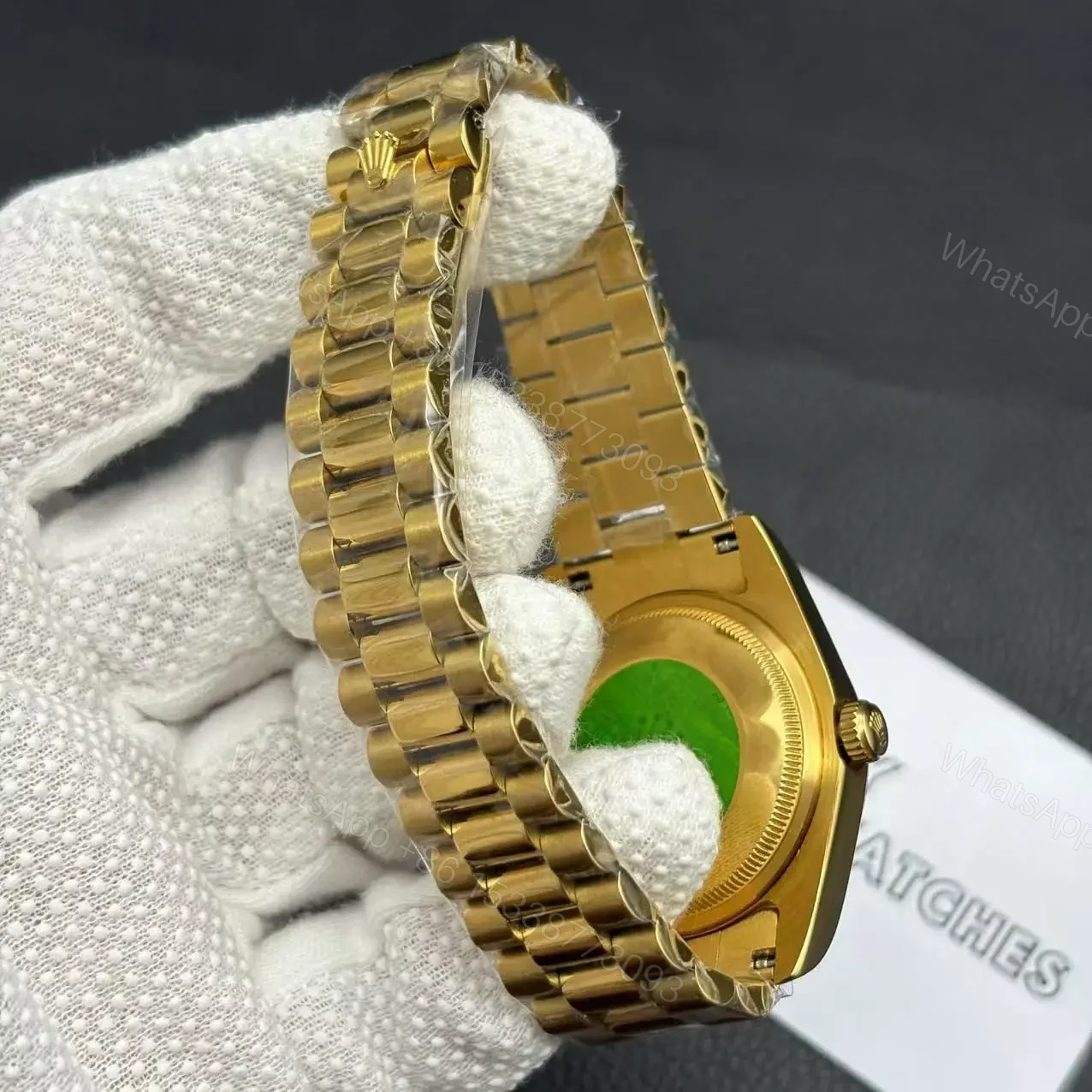 View 7 of Rolex DayDate Black Dial Replica