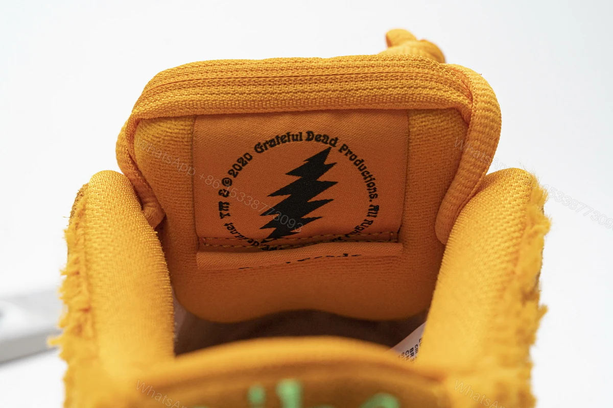 View 13 of Grateful Dead x Nike SB Dunk Low Pro QS “ Orange Bear” CJ5378-800
