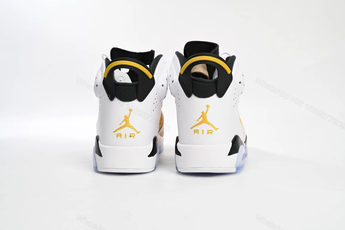 View 3 of Air Jordan 6 Retro Yellow Ochre CT8529-170