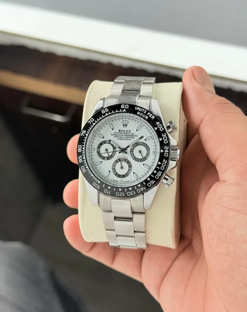 Rolex Cosmograph Daytona Platinum White 42mm Quartz — view 1