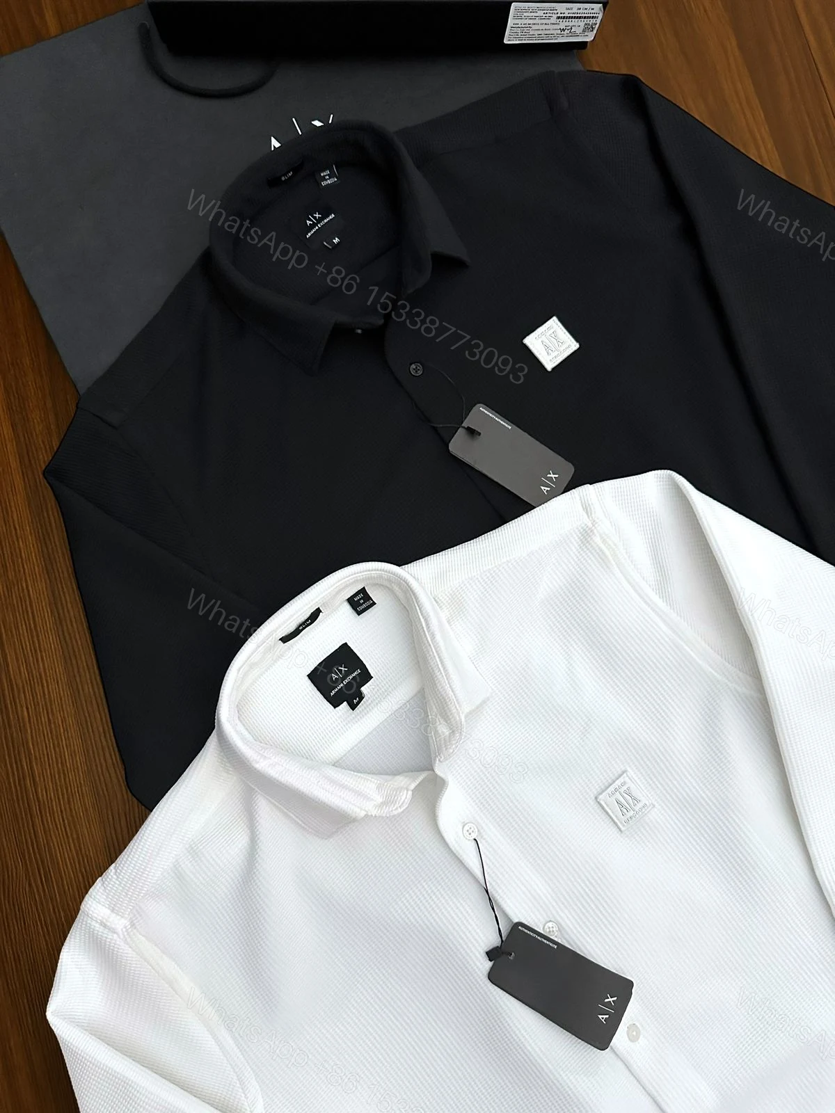View 5 of BUY FIRST COPY ARMANI EXCHANGE SUMMER 2025 SHIRTS IN STOCK