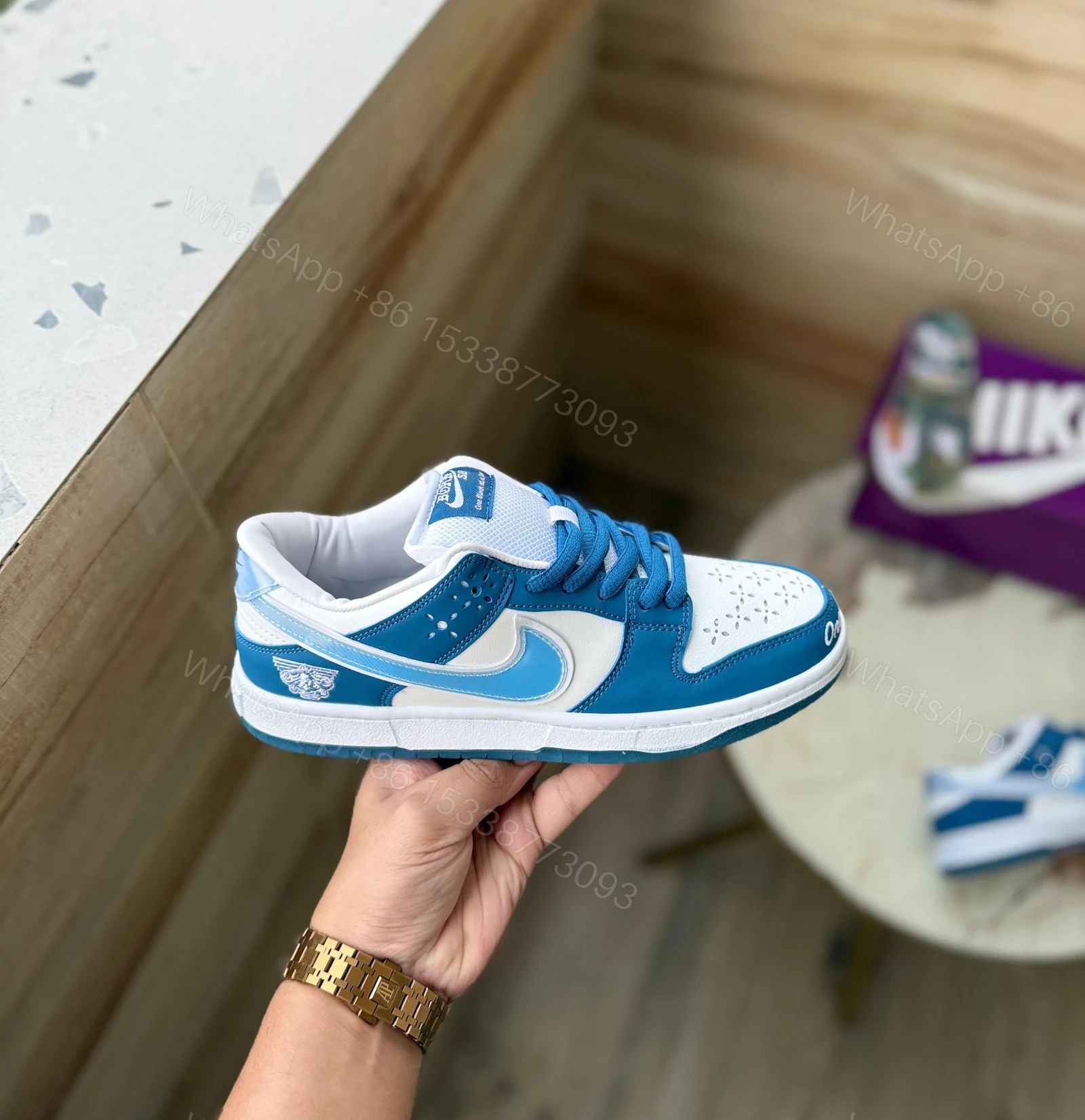 View 4 of BUY NIKE SB DUNK THE BORN X RAISED FIRST COPY SHOES