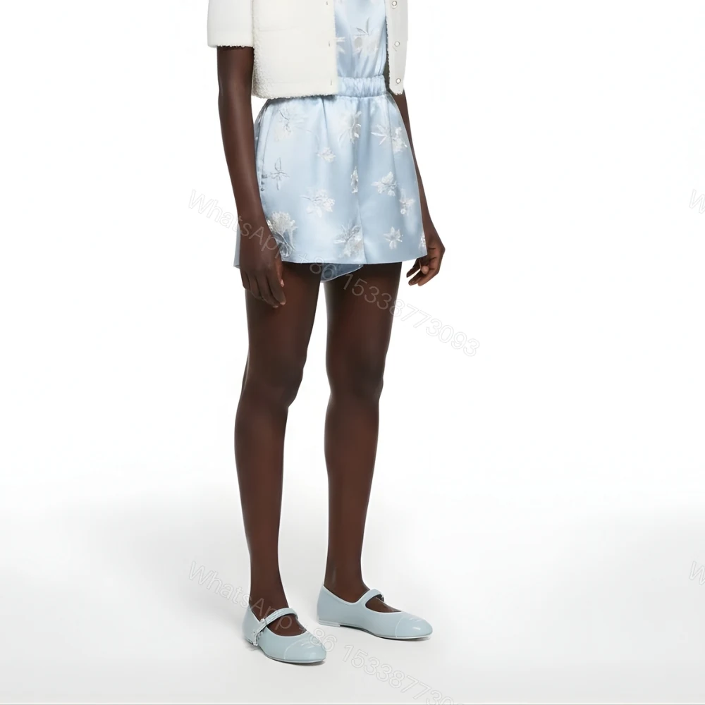 View 6 of Chanel Mary Jane Ballet Flat Light Blue