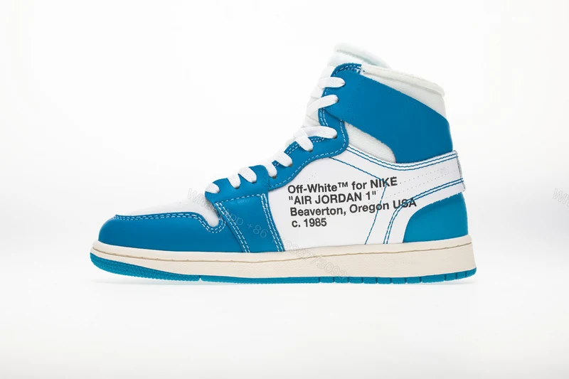 View 6 of Off White x Air Jordan 1 High “UNC” AQ0818-148 (TOP quality)