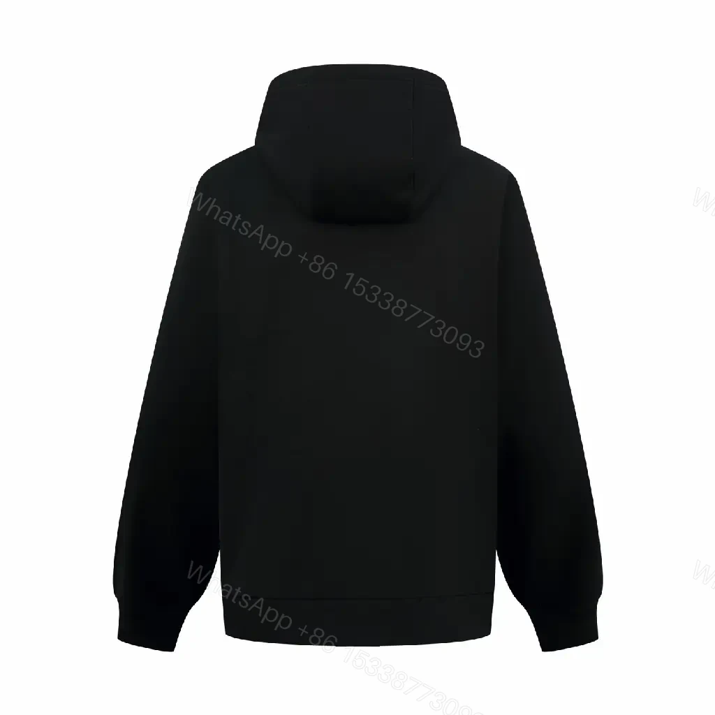 View 7 of Bold Graphic Hoodie: Multilayer Crest Luxury Comfort
