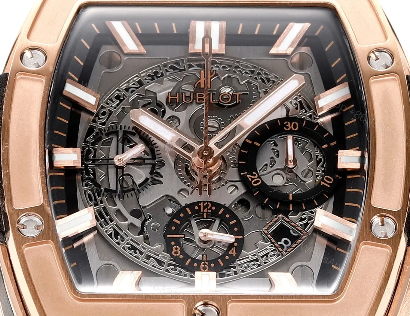View 5 of HB Factory Hublot Spirit of Big Bang Rose Gold Black