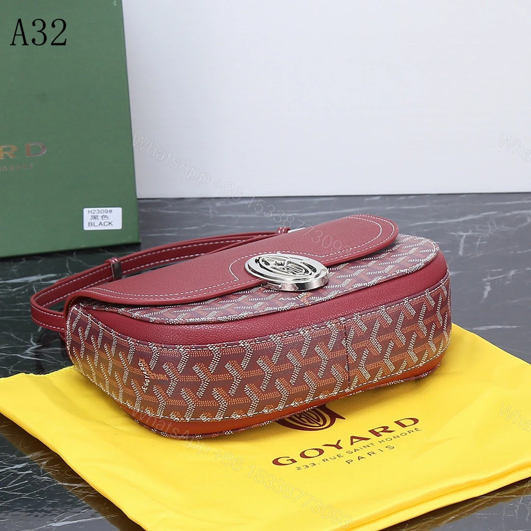 View 3 of GOYARD SEAL CLASP THE 233 BAG RED 25CM