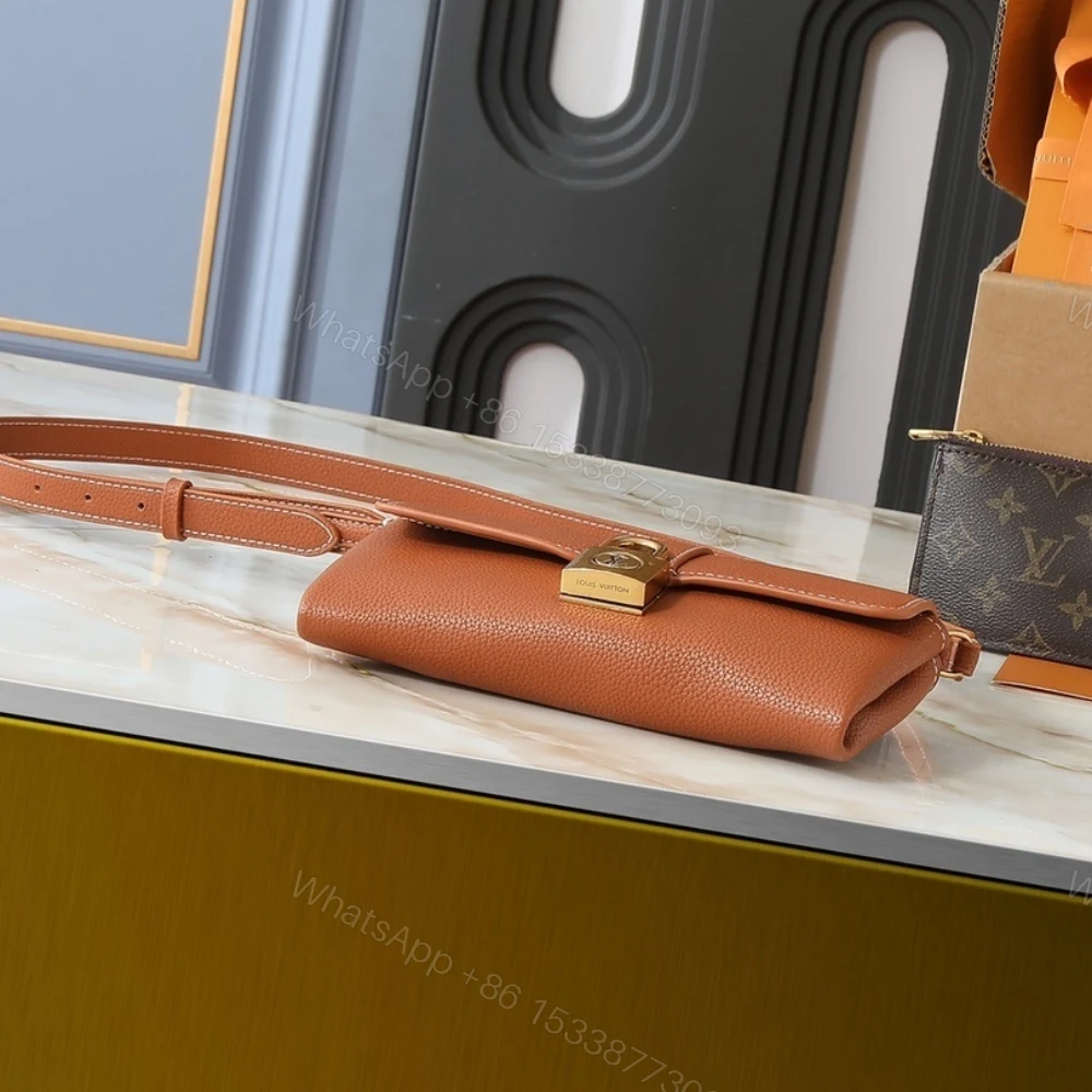 View 4 of Louis Vuitton Low Key Cognac Brown 22Cm M12147