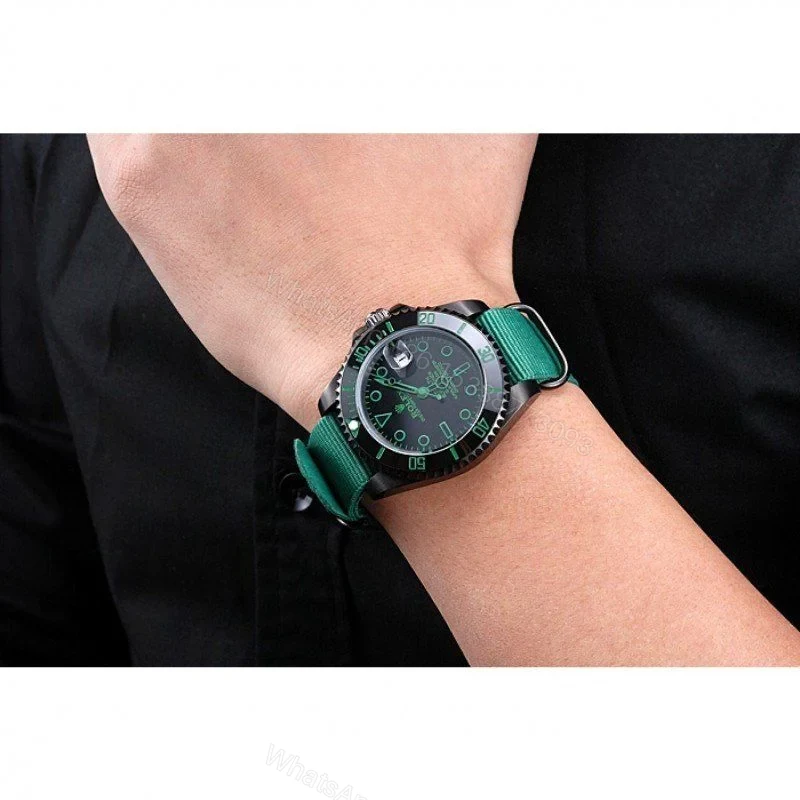 View 11 of Replica Rolex Submariner Black Dial 622009
