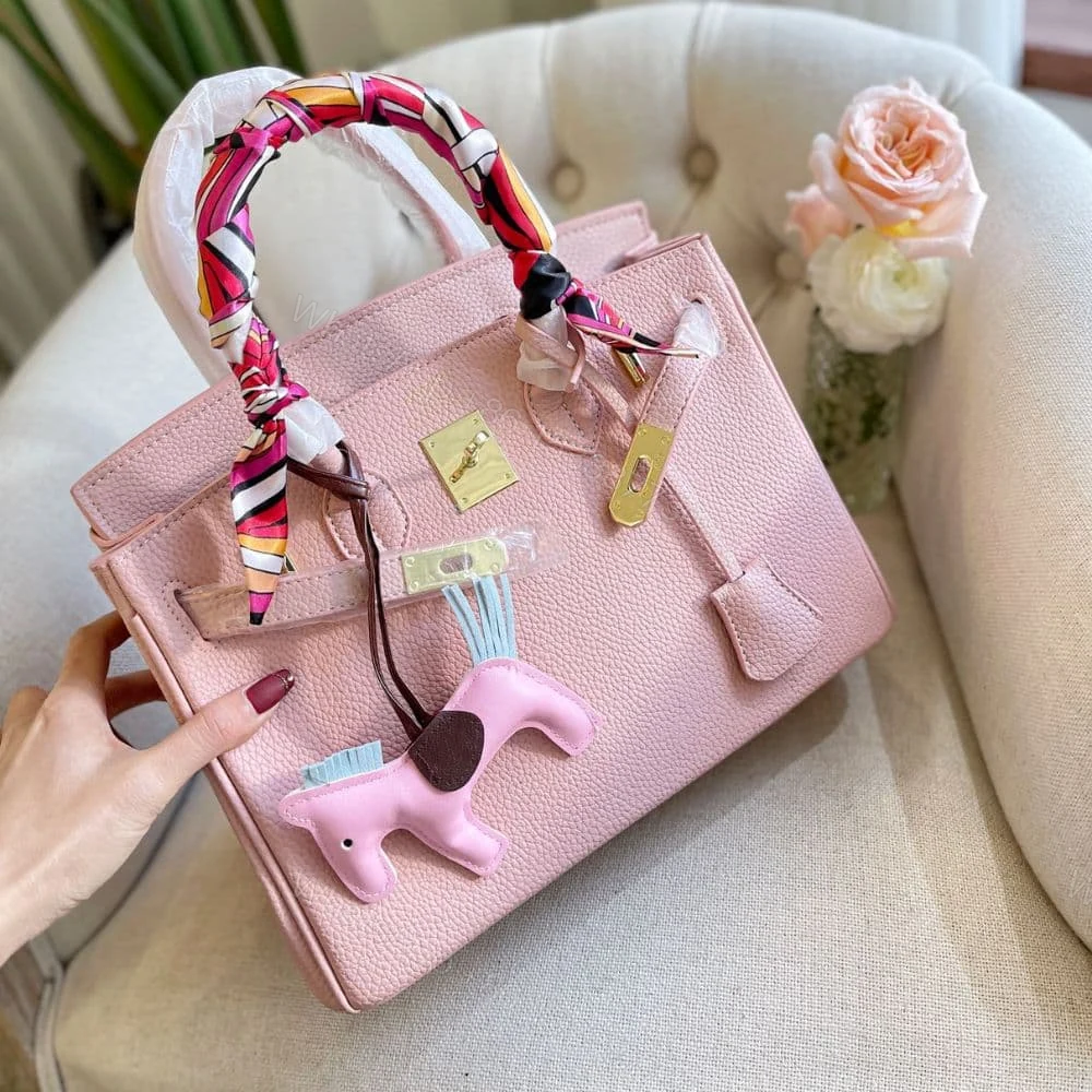 View 6 of Hermes Birkin 30 Bag Togo Light Pink 30Cm