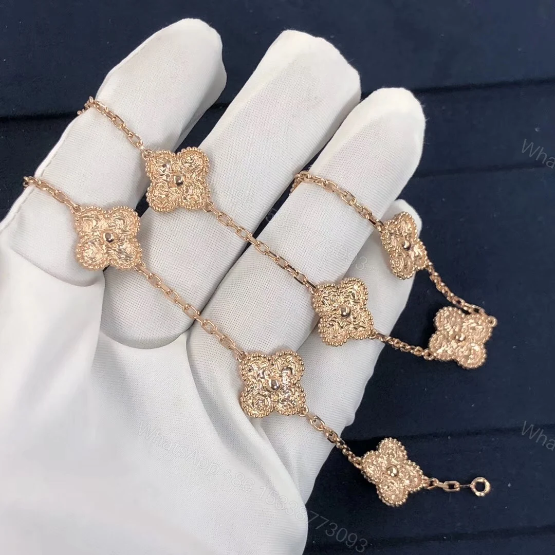 View 2 of Van Cleef & Arpels Vintage Alhambra necklace