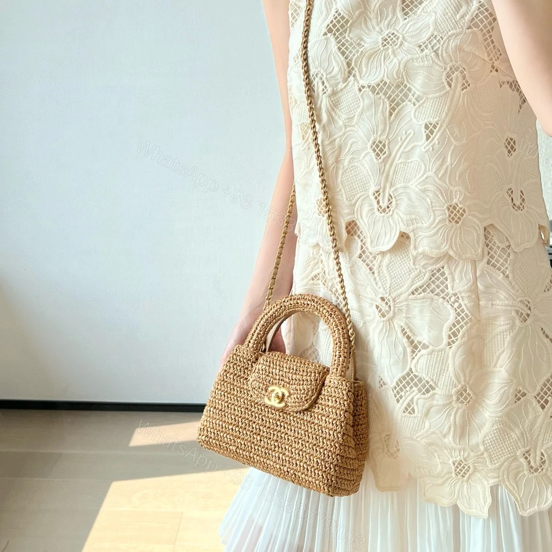 View 24 of 高仿Chanel*26C系列AS4416編織酒椰纖維手袋Mini免檢版